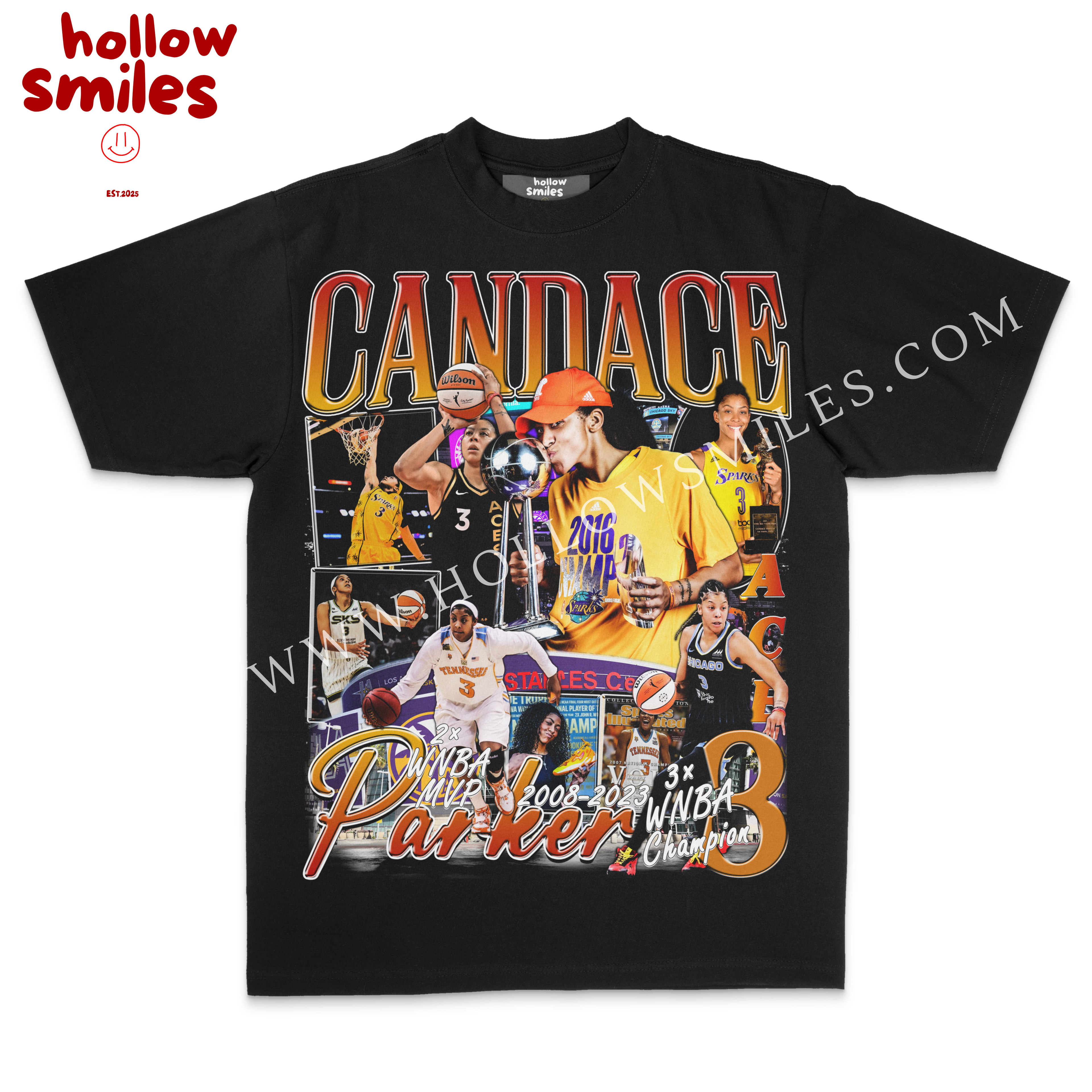 Candace Parker WNBA Icon Tribute T-Shirt
