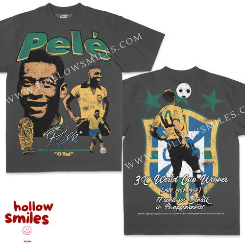 Pelé Brazil 3X World Cup Champion Shirt