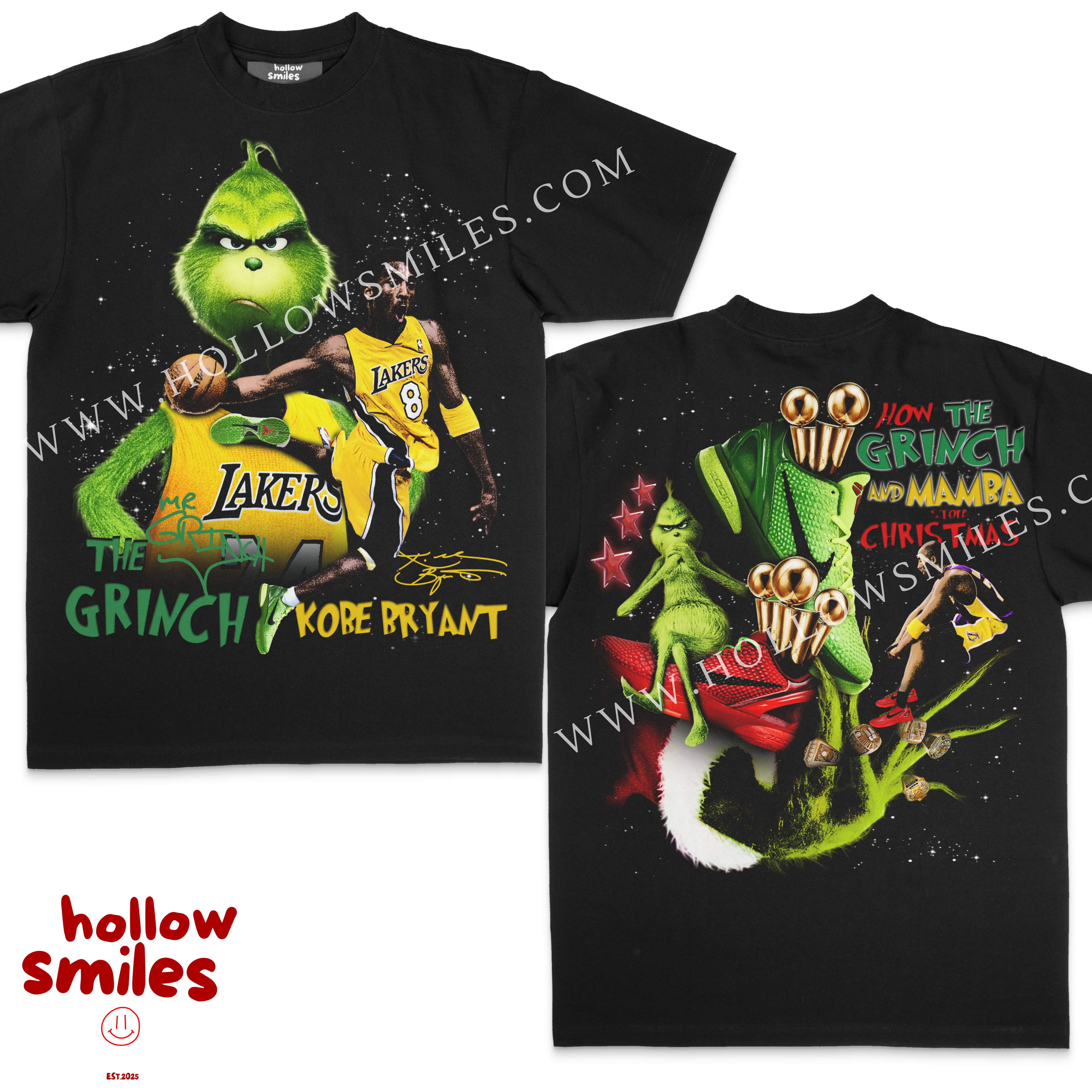 Kobe Bryant Lakers The Grinch Shirt