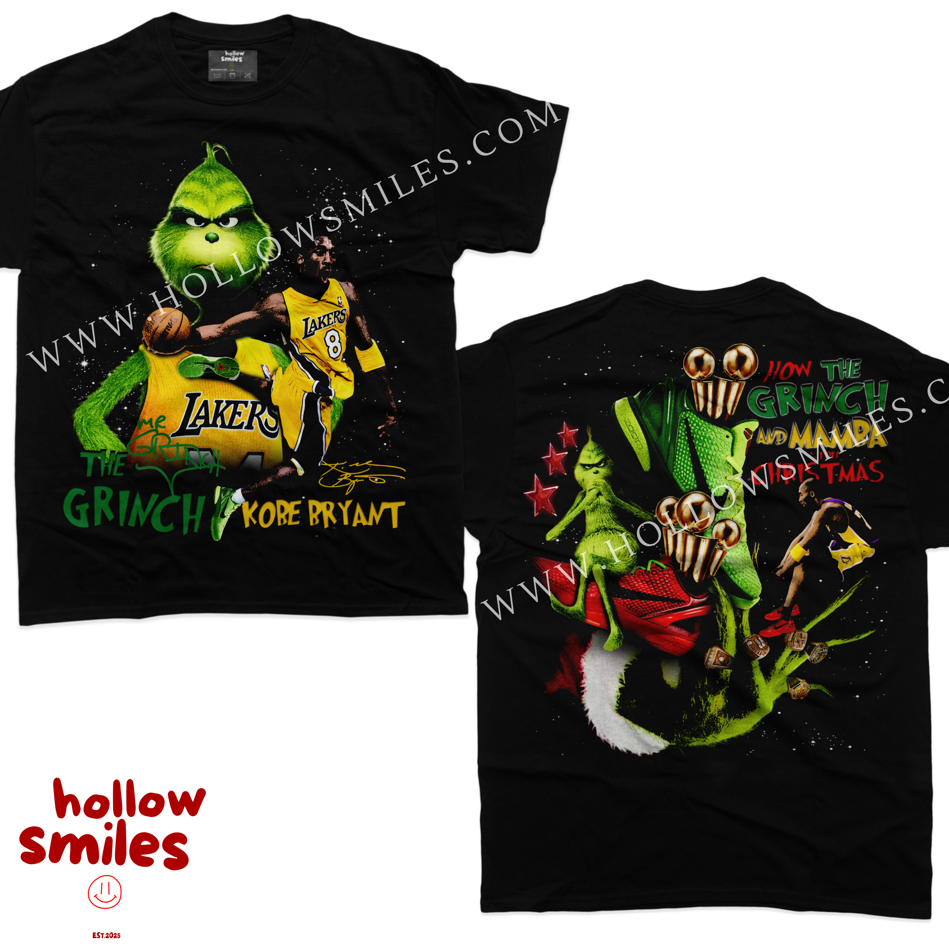 Kobe Bryant Lakers The Grinch Shirt