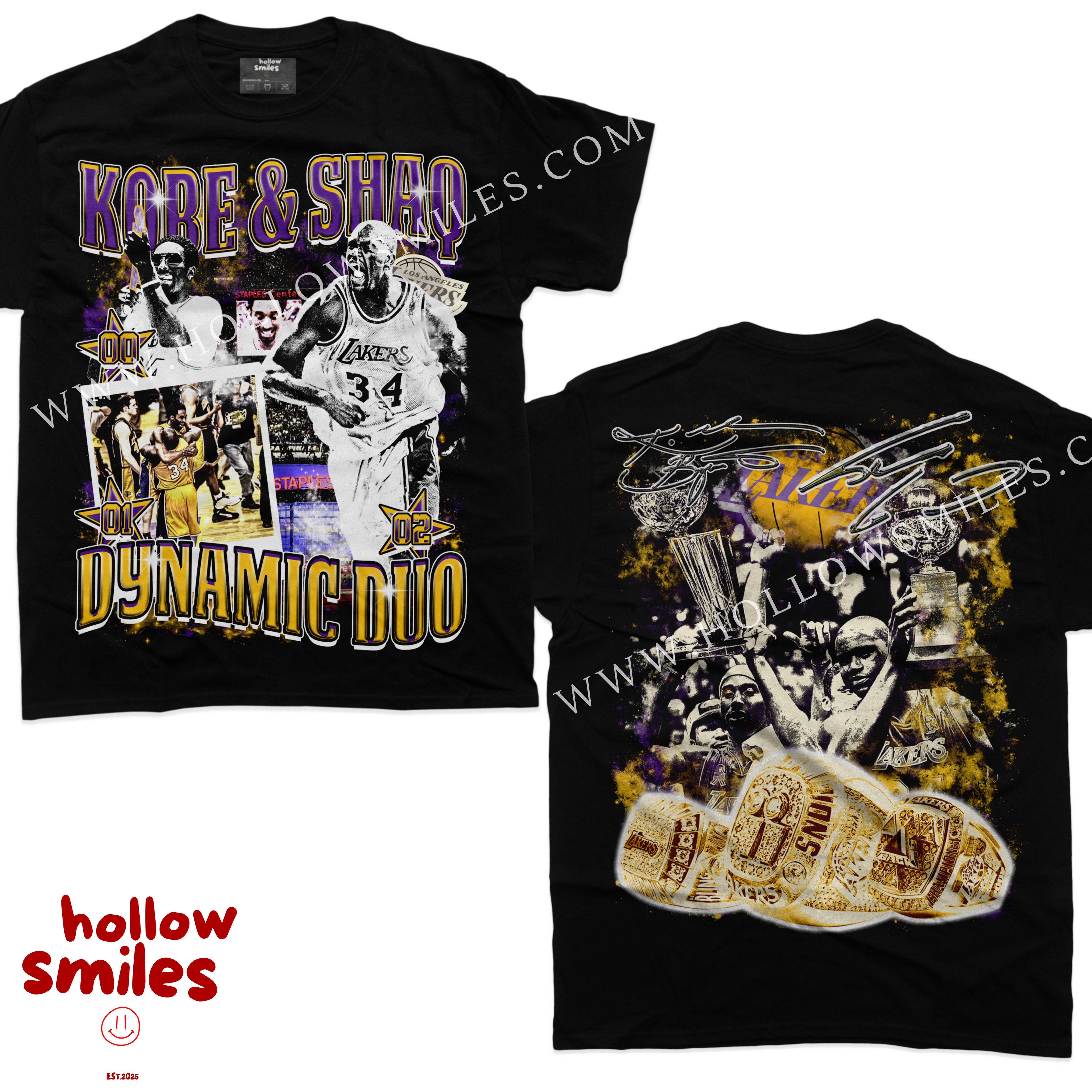 Kobe & Shaq Lakers Championship Shirt